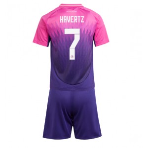 Fotbalové Dres Německo Kai Havertz #7 Dětské Venkovní Oblečení ME 2024 Krátký Rukáv (+ trenýrky)